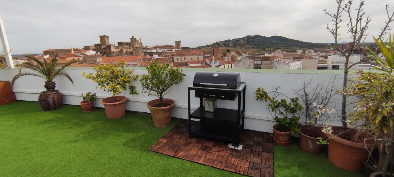 Apartmán Atico77 Caces Exteriér fotografie